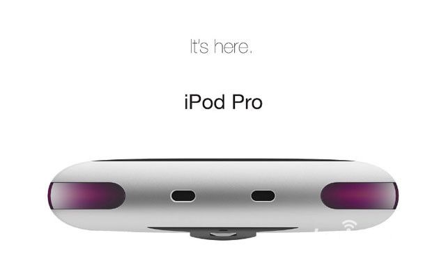 蘋果iPod Pro概念渲染圖曝光 造型圓潤設計新潮