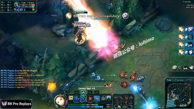 LOL美服新版驚現(xiàn)嚴重BUG：拉克絲大招無CD秒殺大龍！