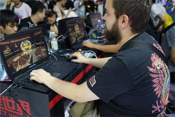 chinajoy chinajoy2015 混沌試煉 chinajoy游戲試玩 chinajoy試玩現(xiàn)場