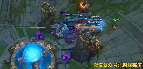 LOL傭兵大作戰(zhàn)被玩壞：國外玩家利用茲若特傳送門瞬拆水晶！