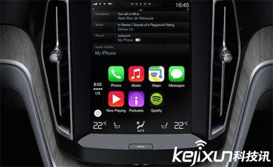 智能汽車操作系統(tǒng)競爭激烈　蘋果CarPlay獲得領(lǐng)先
