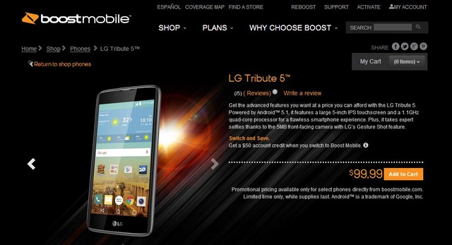 1GB<a href=/tags/2778-0.html target=_blank class=infotextkey>內(nèi)存</a>+驍龍210 LG K7售價(jià)99.99美元 