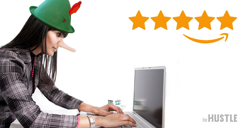 Amazon 網(wǎng)站上的虛假評價，多得讓你吃驚