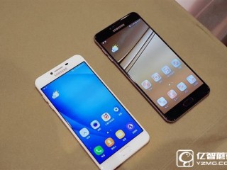三星Galaxy C5和三星Galaxy C7真機對比哪個好看？
