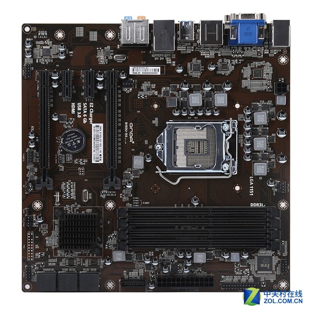 B150大板低價上市 昂達(dá)B150U-D3僅499元 