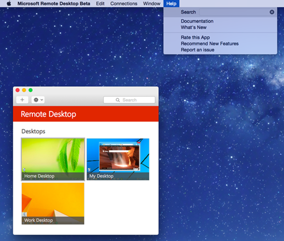 微軟為Mac用戶(hù)更新遠(yuǎn)程桌面應(yīng)用Remote Desktop