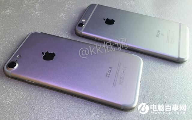 iPhone7與iPhone 6s真機(jī)對(duì)比圖來了！