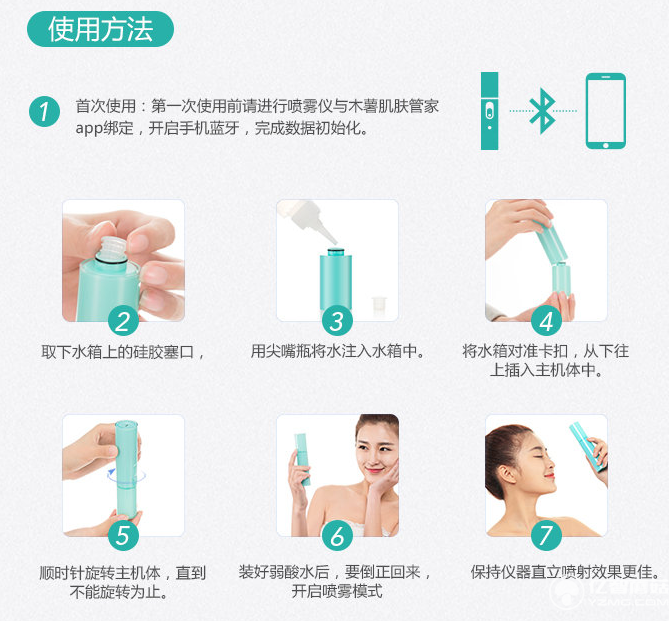 木薯智能納米噴霧儀：隨時(shí)隨地高效補(bǔ)水
