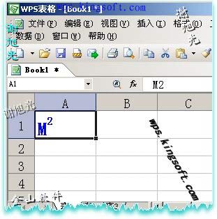 如何在WPS表格中輸入平方和立方符號(hào)