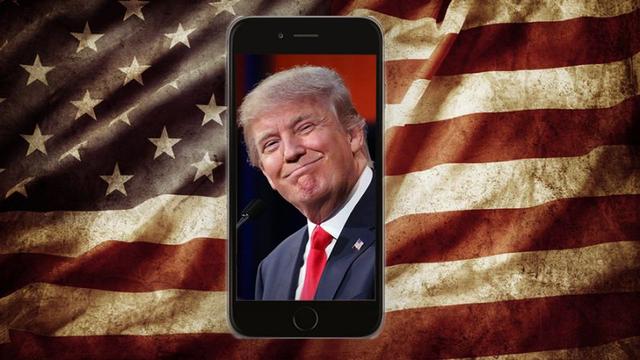 特朗普向庫克喊話：讓iPhone回美國生產(chǎn)吧 庫克表示理解