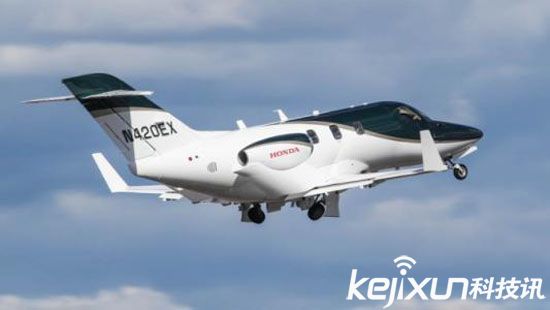 本田私人噴射飛機 “hondajet”創(chuàng)紀錄：時速478英里！