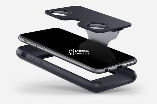 你以為這是普通手機(jī)殼？其實(shí)是個(gè)超小VR設(shè)備