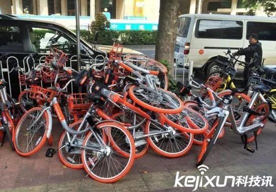 深圳收繳數(shù)千輛共享單車 惡性競爭？
