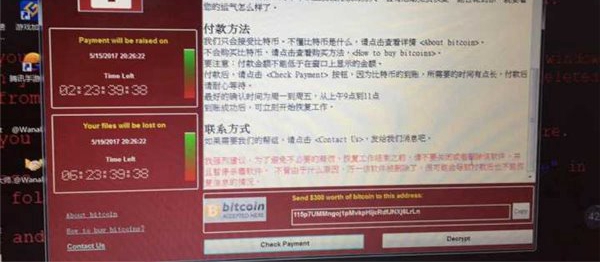 全國(guó)部分高校校園網(wǎng)受病毒攻擊：勒索比特幣
