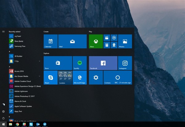 Win10 Build 16291發(fā)布 修復Bug并上線新功能