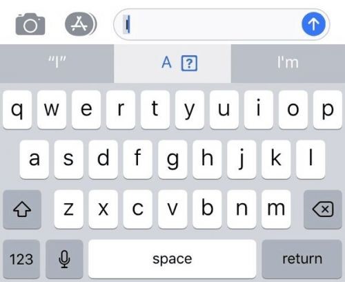 iOS 11再出現(xiàn)新BUG 輸入字母I竟然自動(dòng)變成