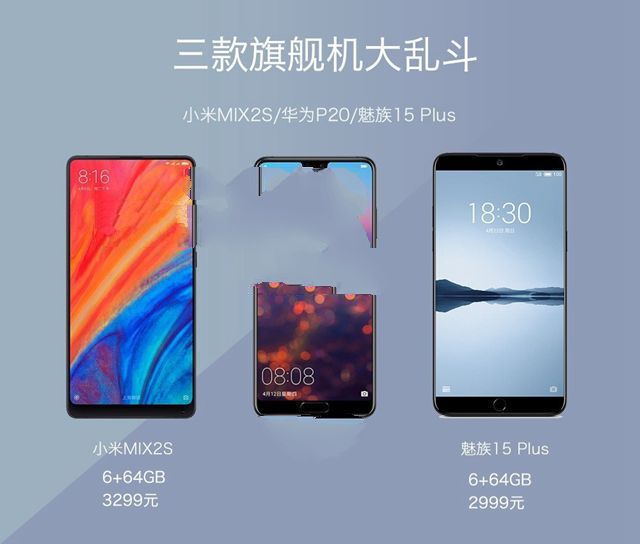 小米MIX2S、華為P20、魅族15 Plus對(duì)比評(píng)測(cè) 誰更討你喜歡？