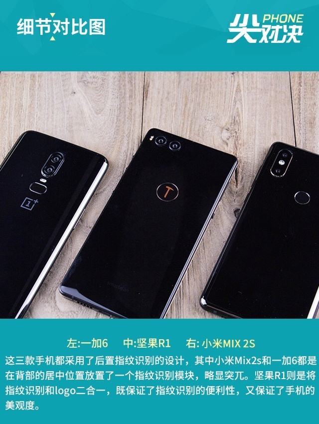 堅(jiān)果R1、小米MIX2S、一加6對比評測 驍龍845旗艦怎么選？