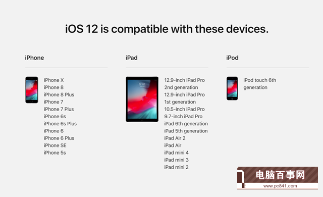 iOS12支持哪些設(shè)備？iOS12支持iPhone4S/5嗎？