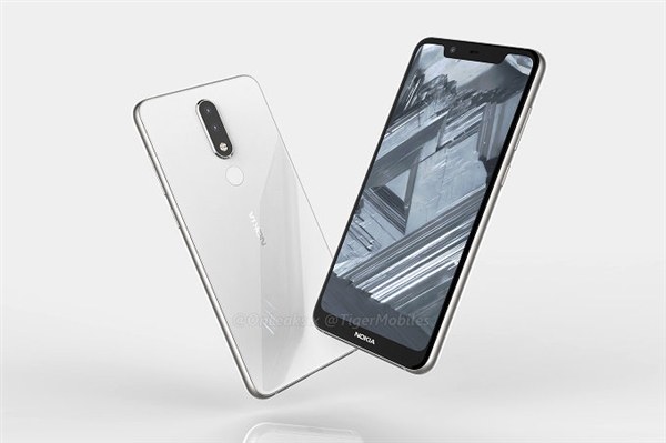 Nokia 5.1 Plus曝光：聯(lián)發(fā)科P18！劉海屏+后置雙攝