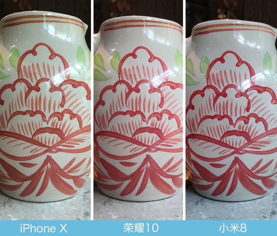 iPhone X、榮耀10、小米8拍照對(duì)比評(píng)測(cè) 蘋(píng)果秒殺一切？