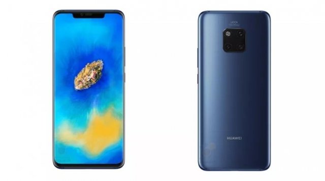 華為Mate 20 Pro真機(jī)曝光：6.4英寸OLED屏 四攝像頭??！