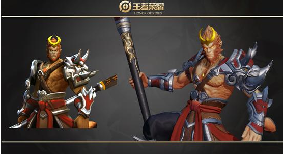 王者榮耀孫悟空新老模型對(duì)比