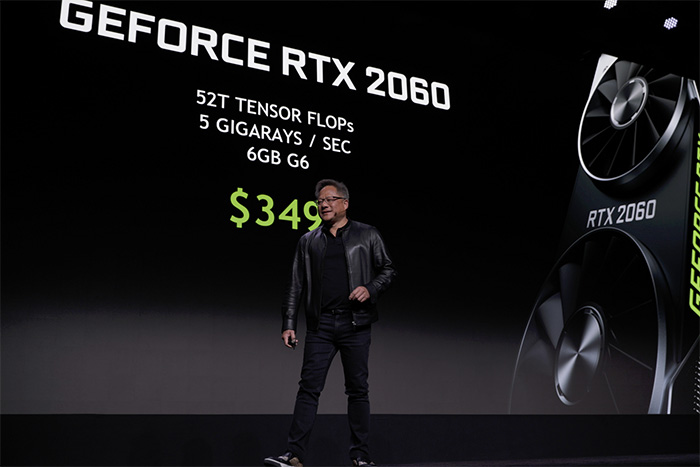 RTX 2060游戲顯卡發(fā)布：支持RTX光線追蹤技術 售價349美元！