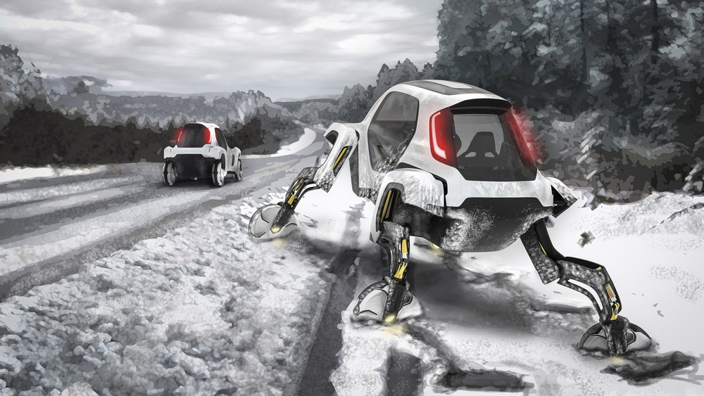 CES2019展現(xiàn)代汽車(chē)新型步行汽車(chē)驚艷亮相 不要飛就要會(huì)走的