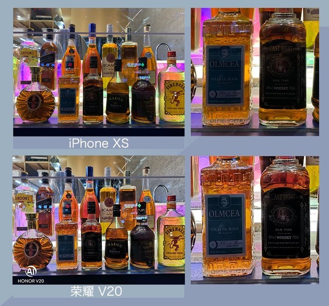 榮耀V20劍指果XS 4800萬雙攝夜拍占優(yōu)勢(shì)（審核不發(fā)） 