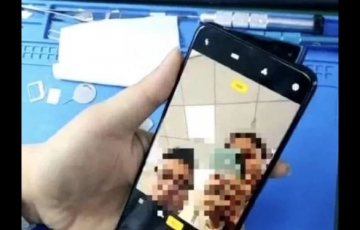 OPPO Reno真機(jī)曝光：前置扇形升降式攝像頭，網(wǎng)友：看不懂！