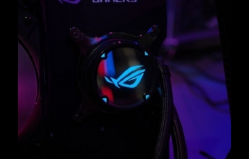 華碩全新ROG STRIX LC水冷風扇發(fā)布，搭載360mm冷排風扇+RGB燈效