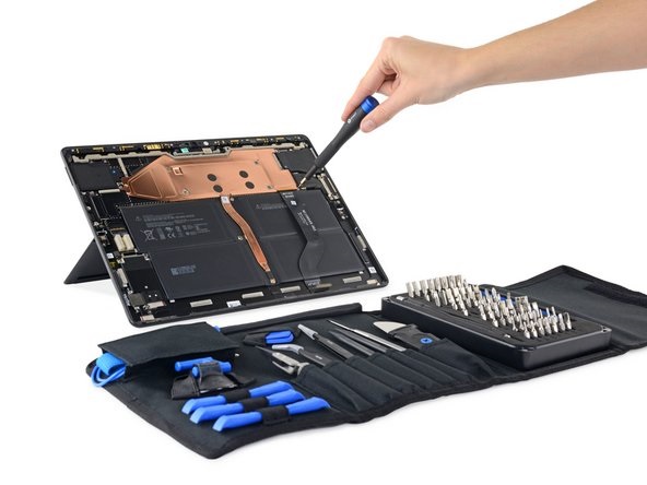 微軟Surface Pro X拆解，自己就能換硬盤(pán) 可維修性變得更好，