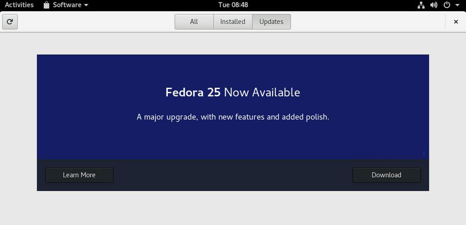 如何Fedora 24升級(jí)至Fedora 25版？Fedora24升級(jí)至Fedora25版的詳細(xì)教程